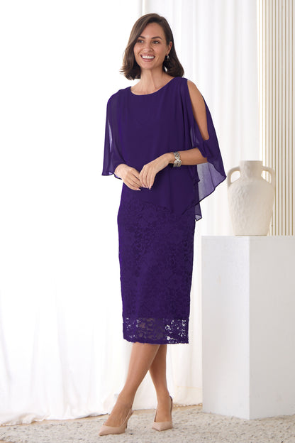 Abigail Dress - Purple