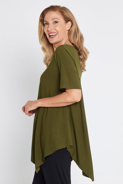 Acacia Top - Khaki