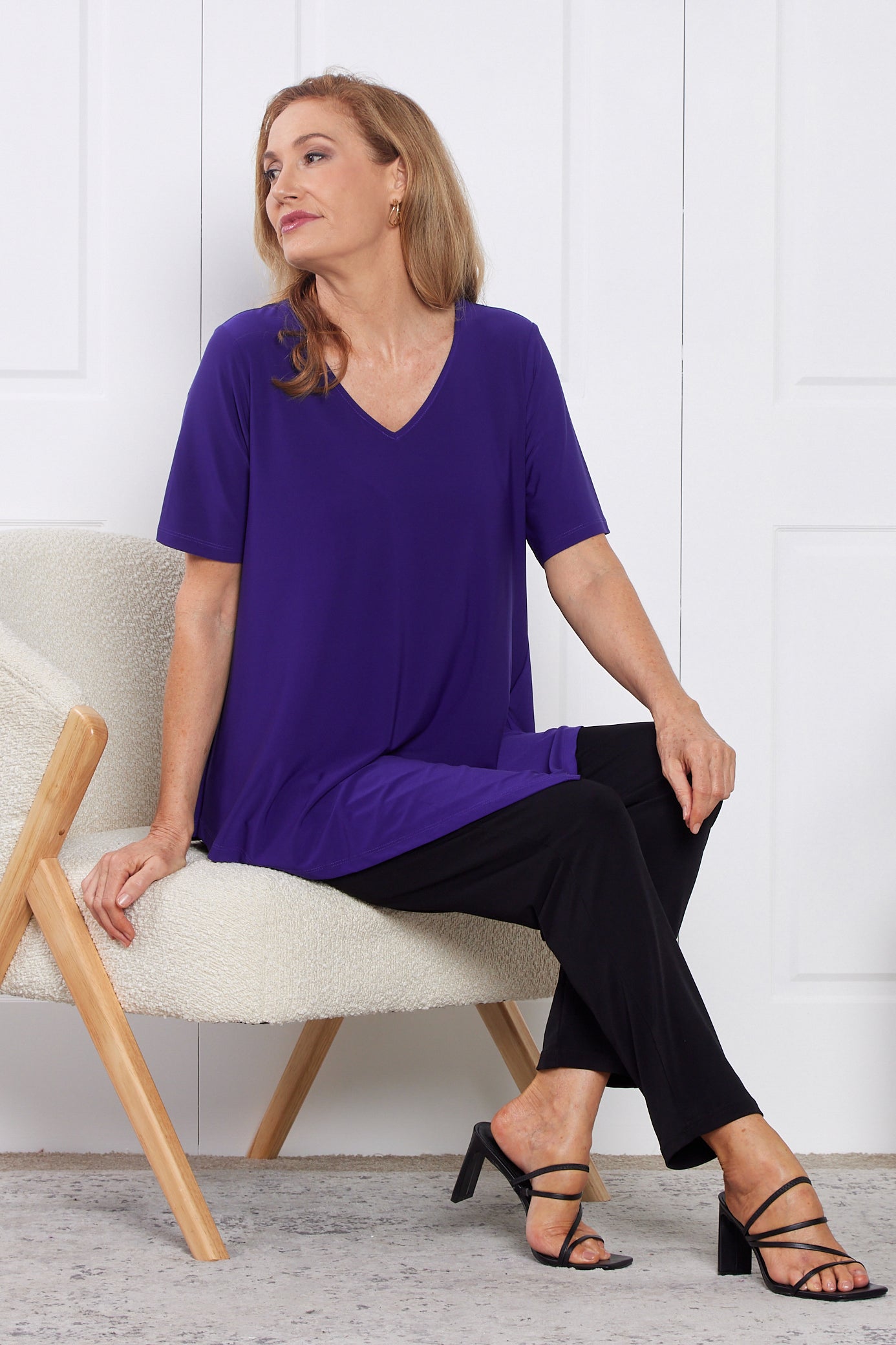 Acacia Top - Purple