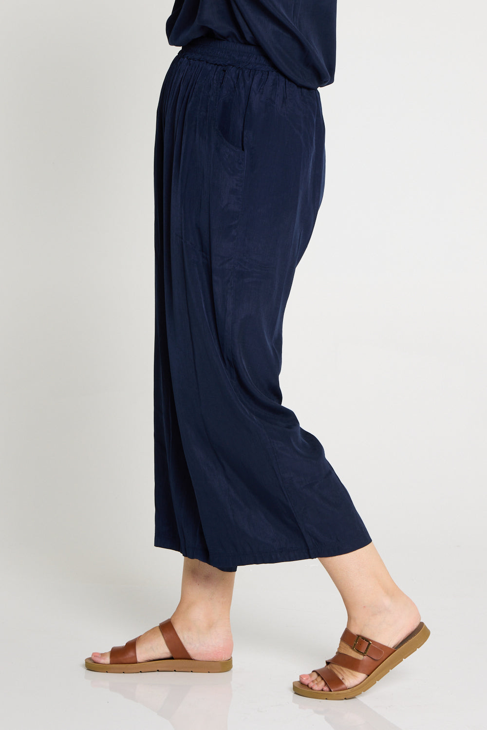 Thalia Pants - Navy