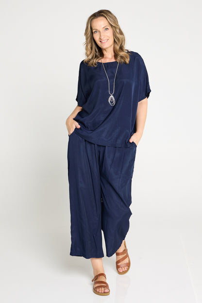 Thalia Pants - Navy