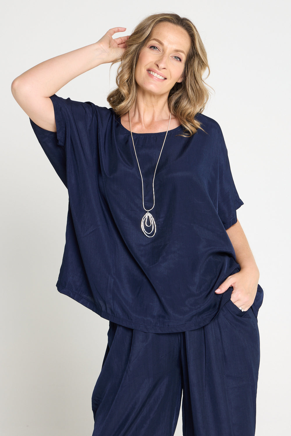 Adalee Top - Navy