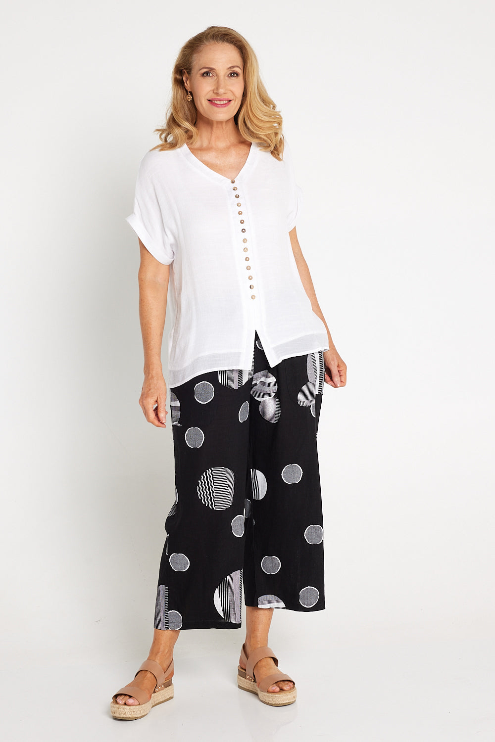 Plus size black linen pants sales
