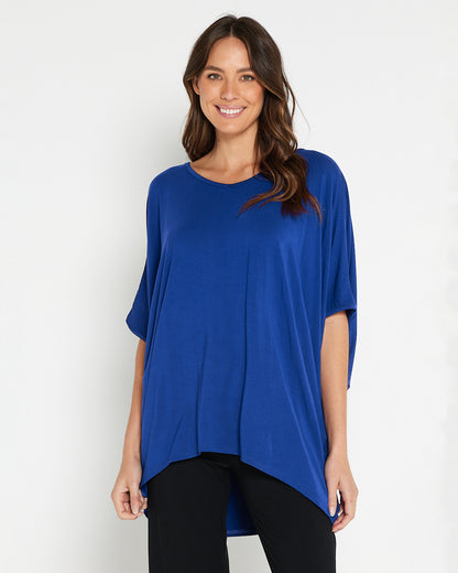 Alana Bamboo Top - Royal Blue