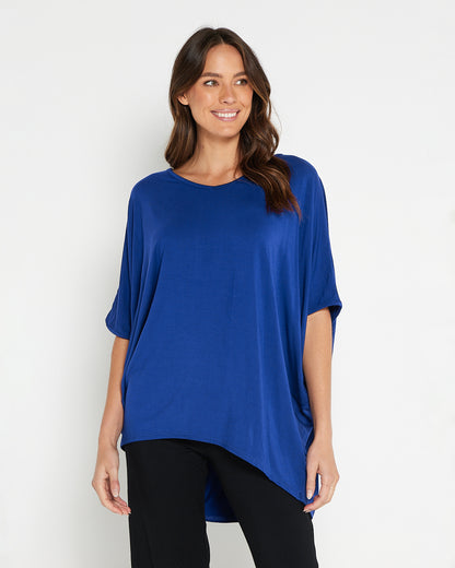 Alana Bamboo Top - Royal Blue