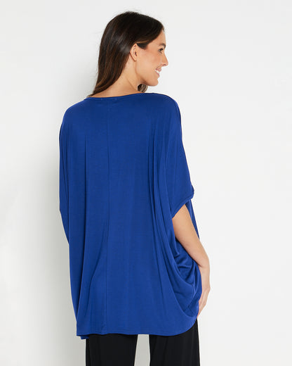 Alana Bamboo Top - Royal Blue