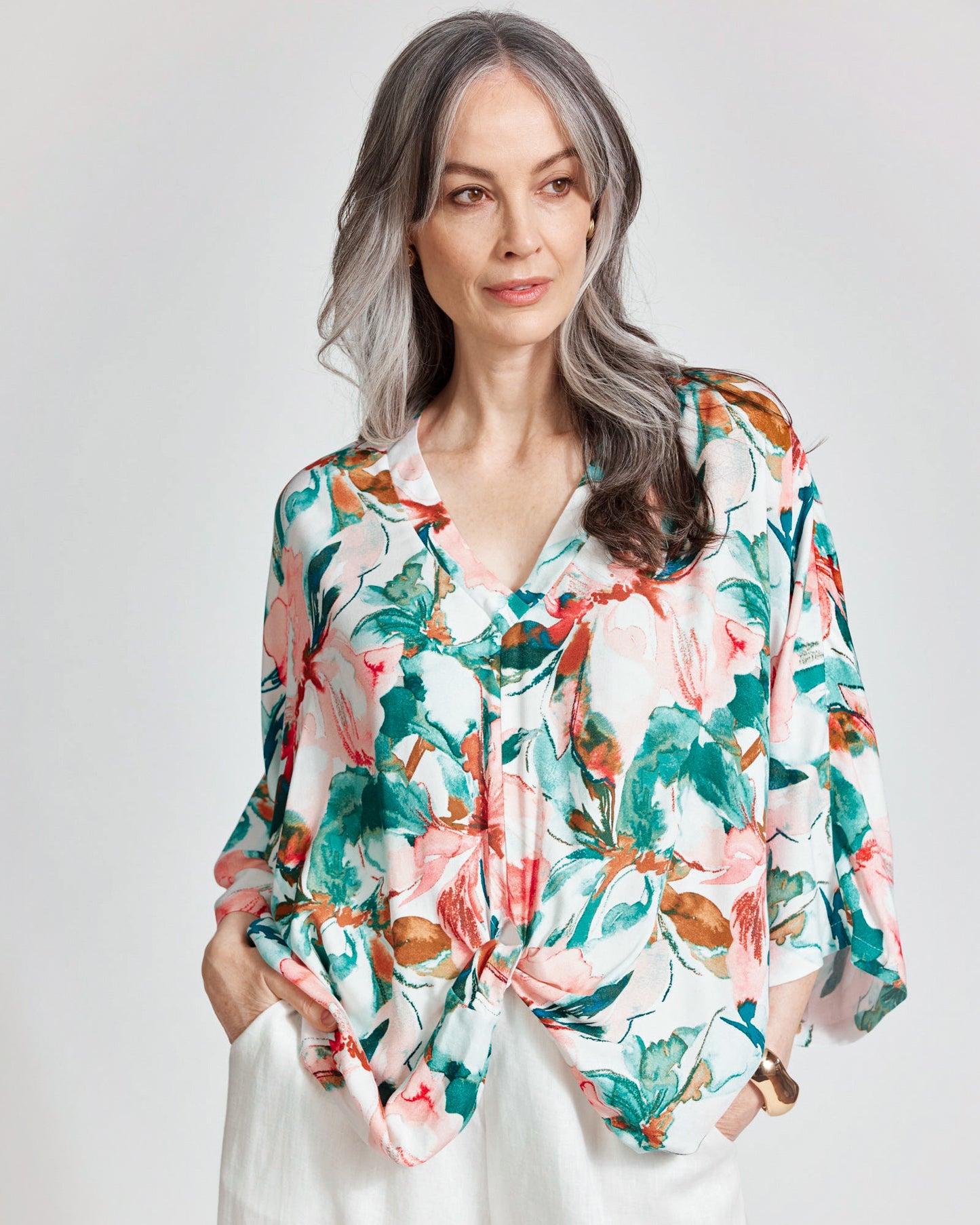 Alegria Twist Top - Estate