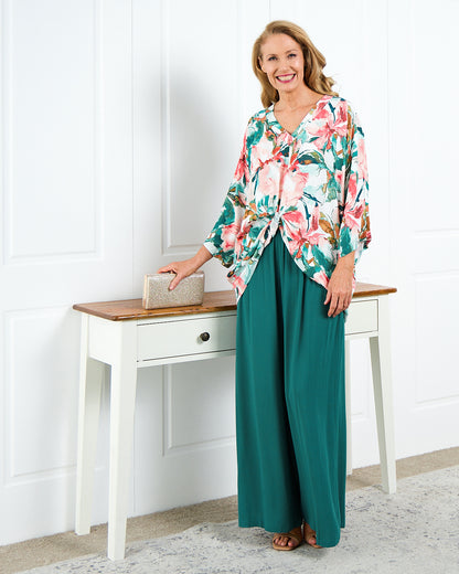 Alegria Twist Top - Estate