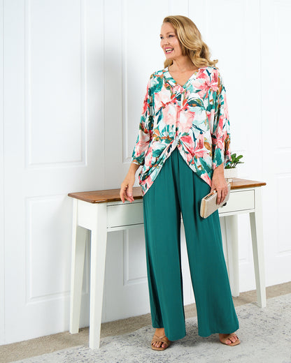 Alegria Twist Top - Estate