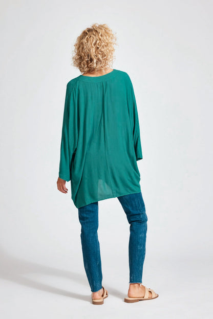 Alegria Twist Top - Lagoon