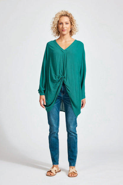 Alegria Twist Top - Lagoon