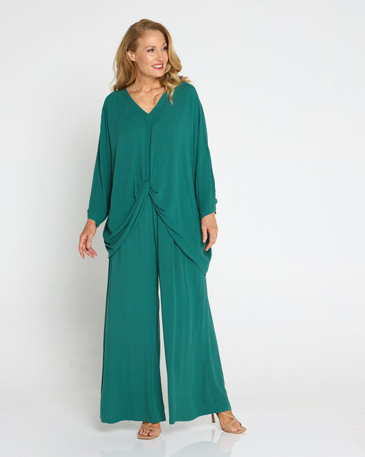 Alegria Twist Top - Lagoon