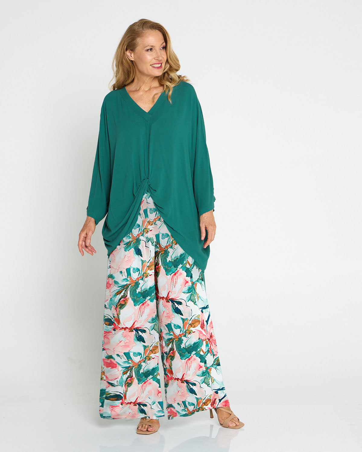 Alegria Twist Top - Lagoon