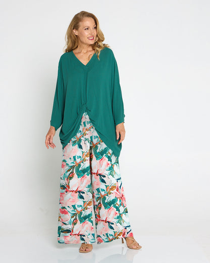 Alegria Twist Top - Lagoon