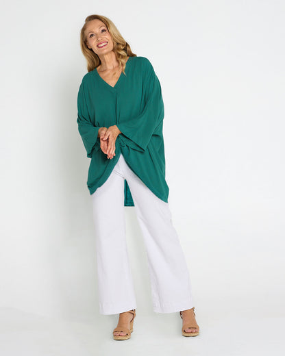 Alegria Twist Top - Lagoon
