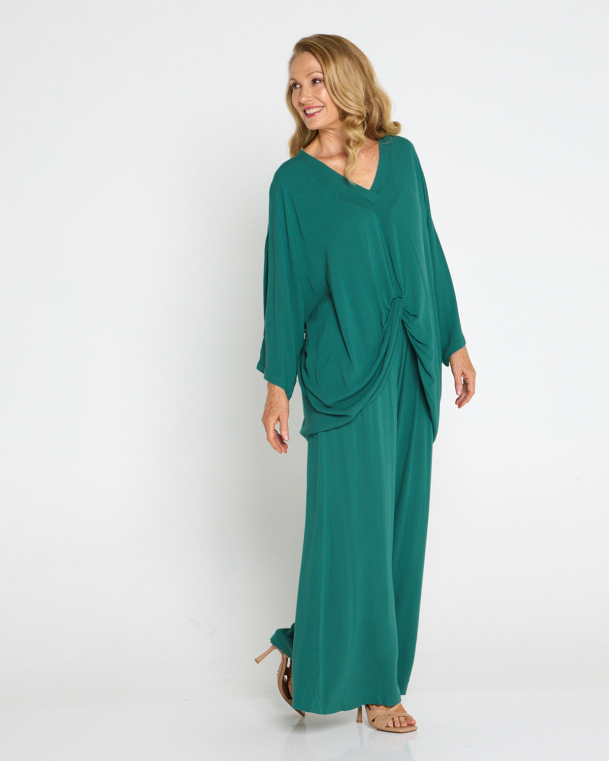 Alegria Twist Top - Lagoon