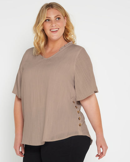 Alicia Top - Mushroom