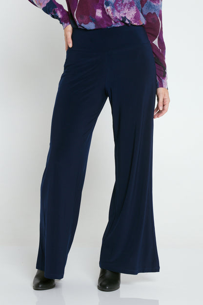 Wide Leg Must Have Pants - Navy