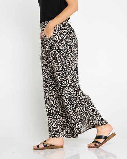 Cheyenne Pants - Leopard Print