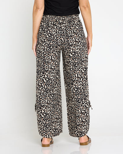 Cheyenne Pants - Leopard Print