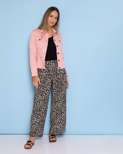 Cheyenne Pants - Leopard Print