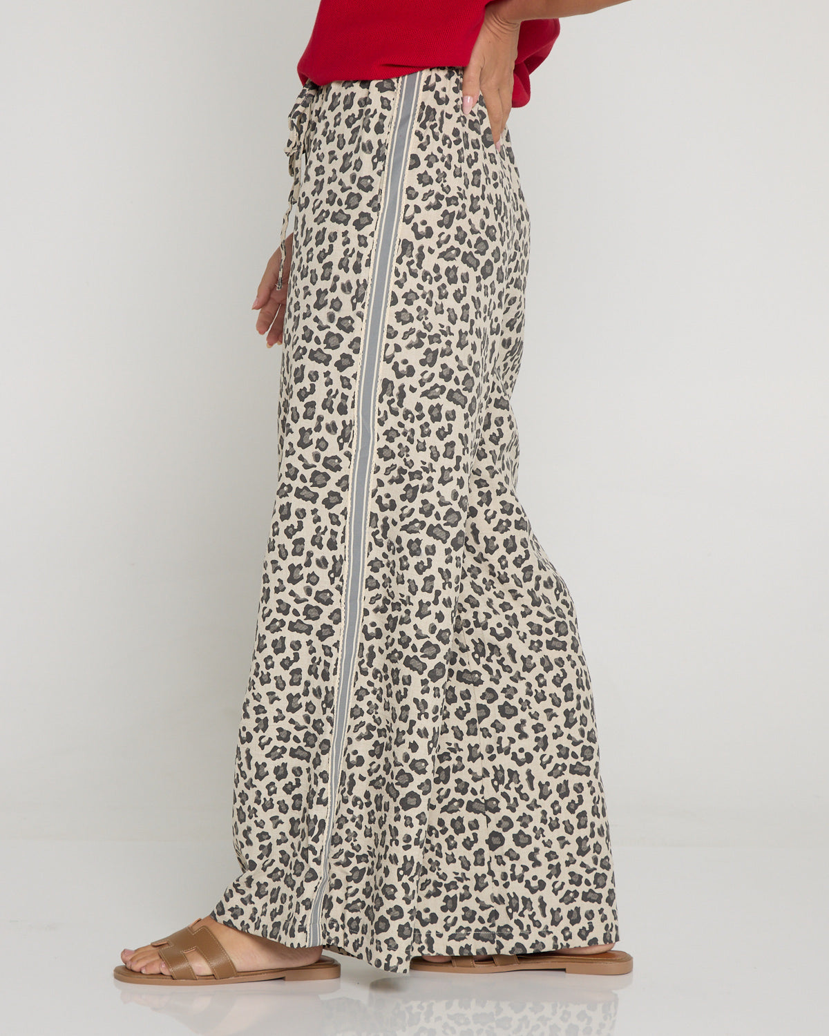Marinda Pants - Leopard Print