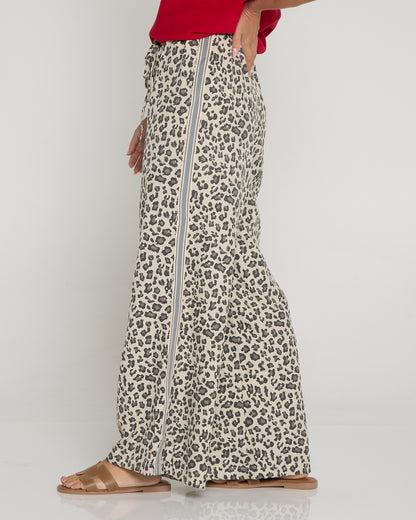 Marinda Pants - Leopard Print