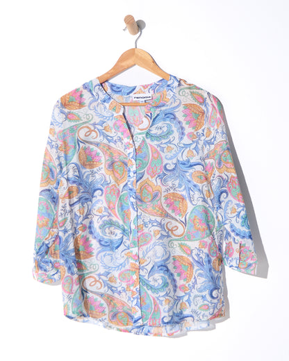 Leona Blouse - Soft Paisley