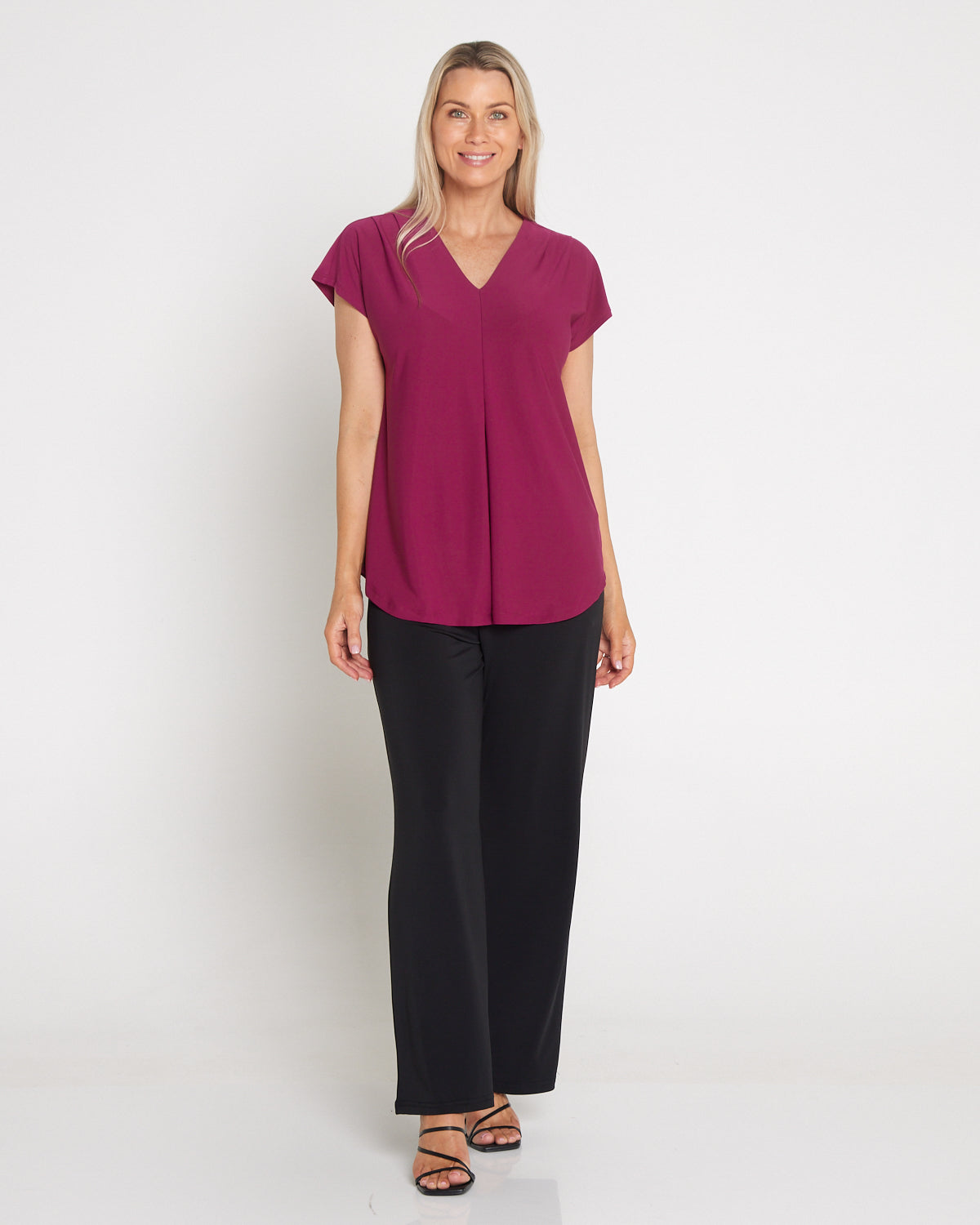 Ashlyn Top - Magenta