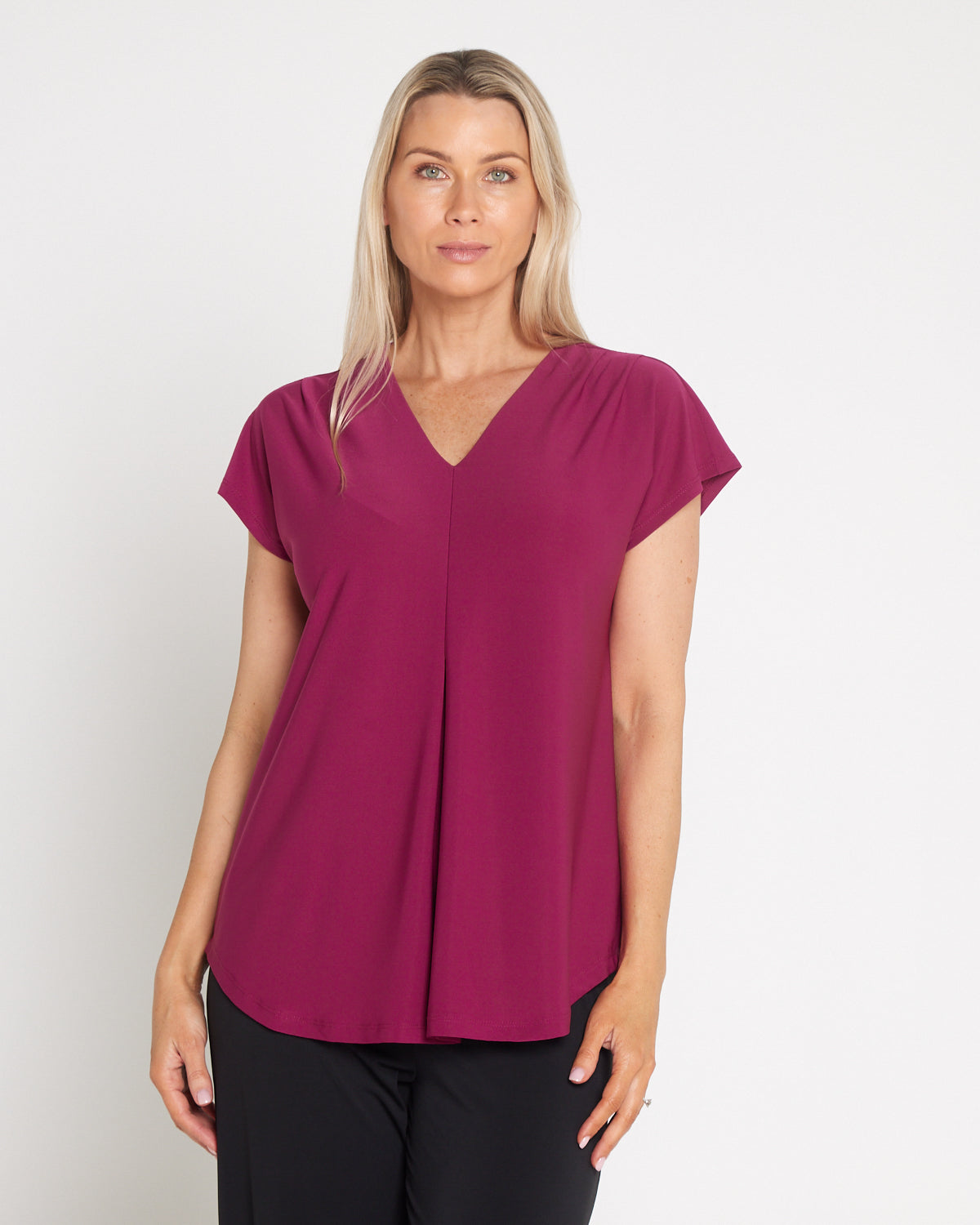 Ashlyn Top - Magenta