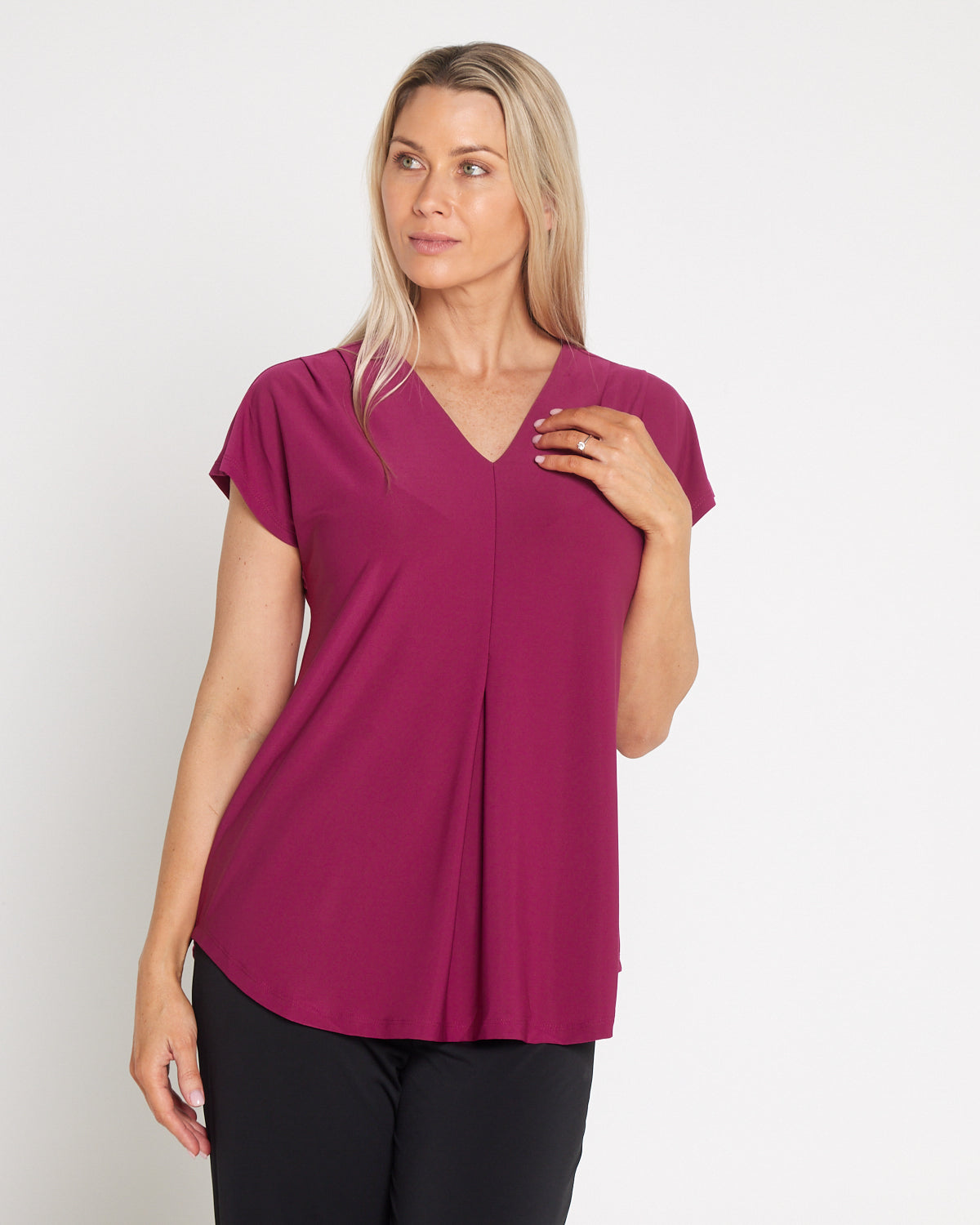 Ashlyn Top - Magenta