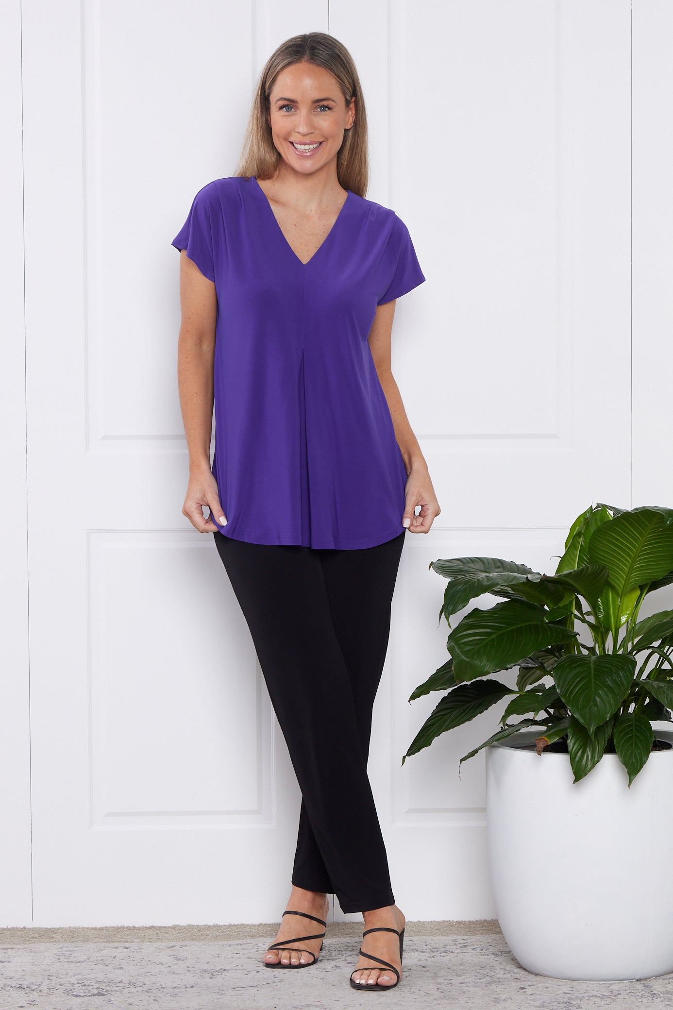 Ashlyn Top - Purple