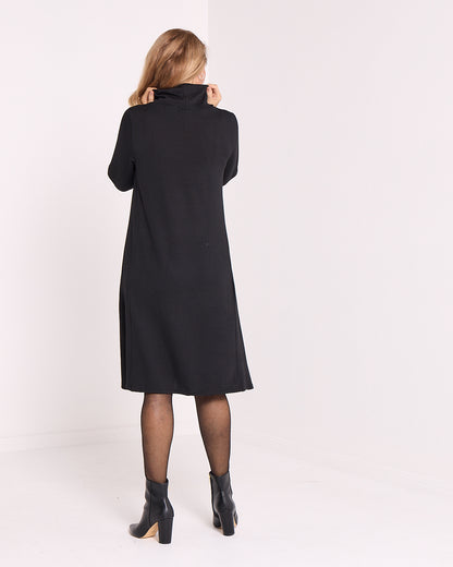 Astrid Tunic Dress - Black