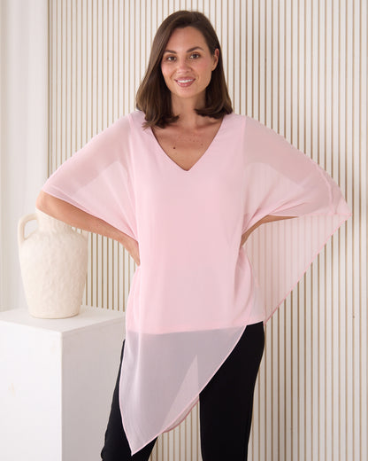 Aubriella Top - Baby Pink