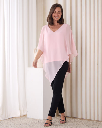 Aubriella Top - Baby Pink