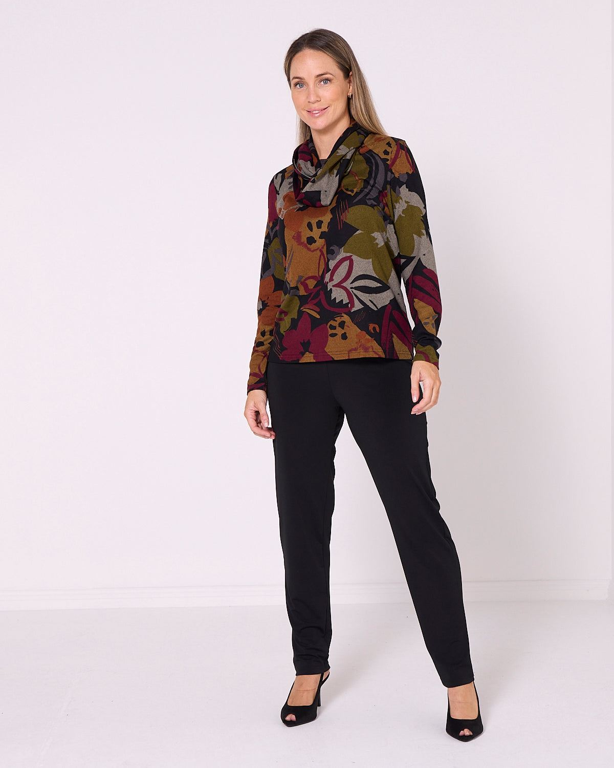 Lani Knit Top & Snood - Autumn Bloom