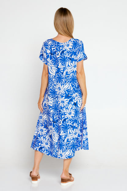 Maeve Dress - Blue Floral