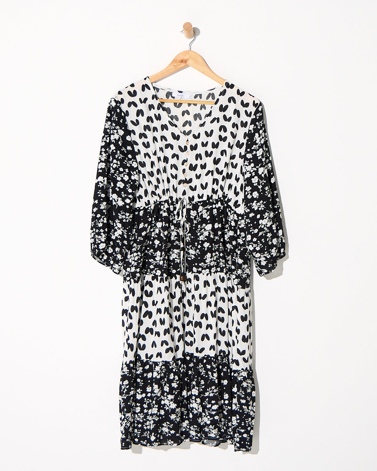Take Two Dress - Mono Bloom
