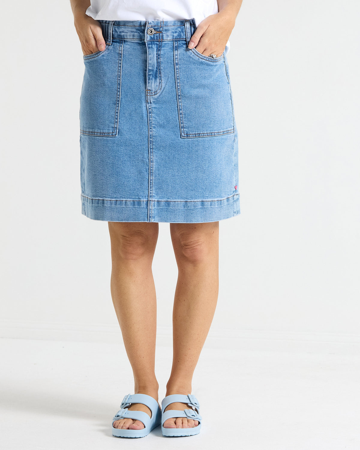 Atlas Skirt - Denim