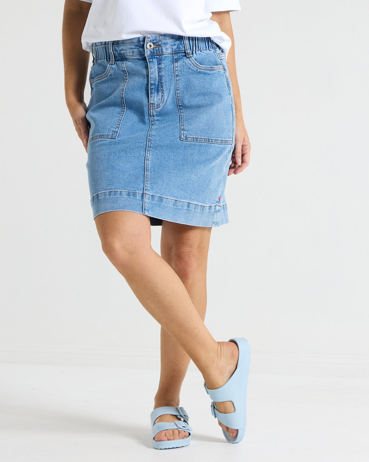 Atlas Skirt - Denim