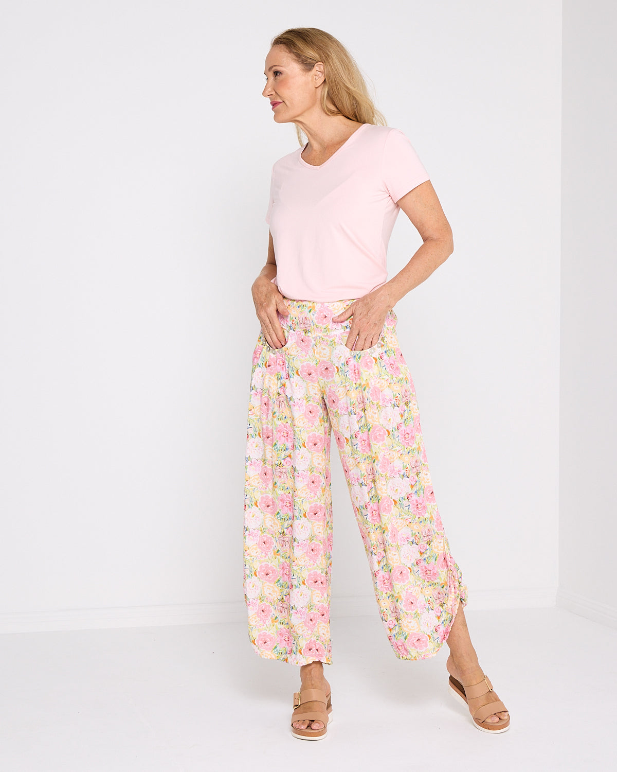 Bamboo Tee - Baby Pink