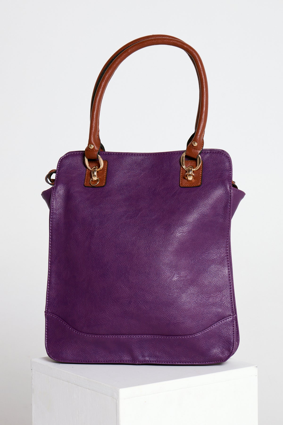 New York Tote Bag - Purple