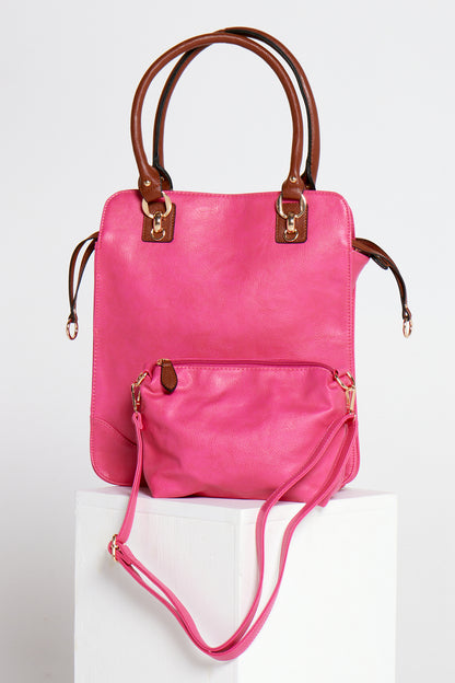 New York Tote Bag - Rose/Pink