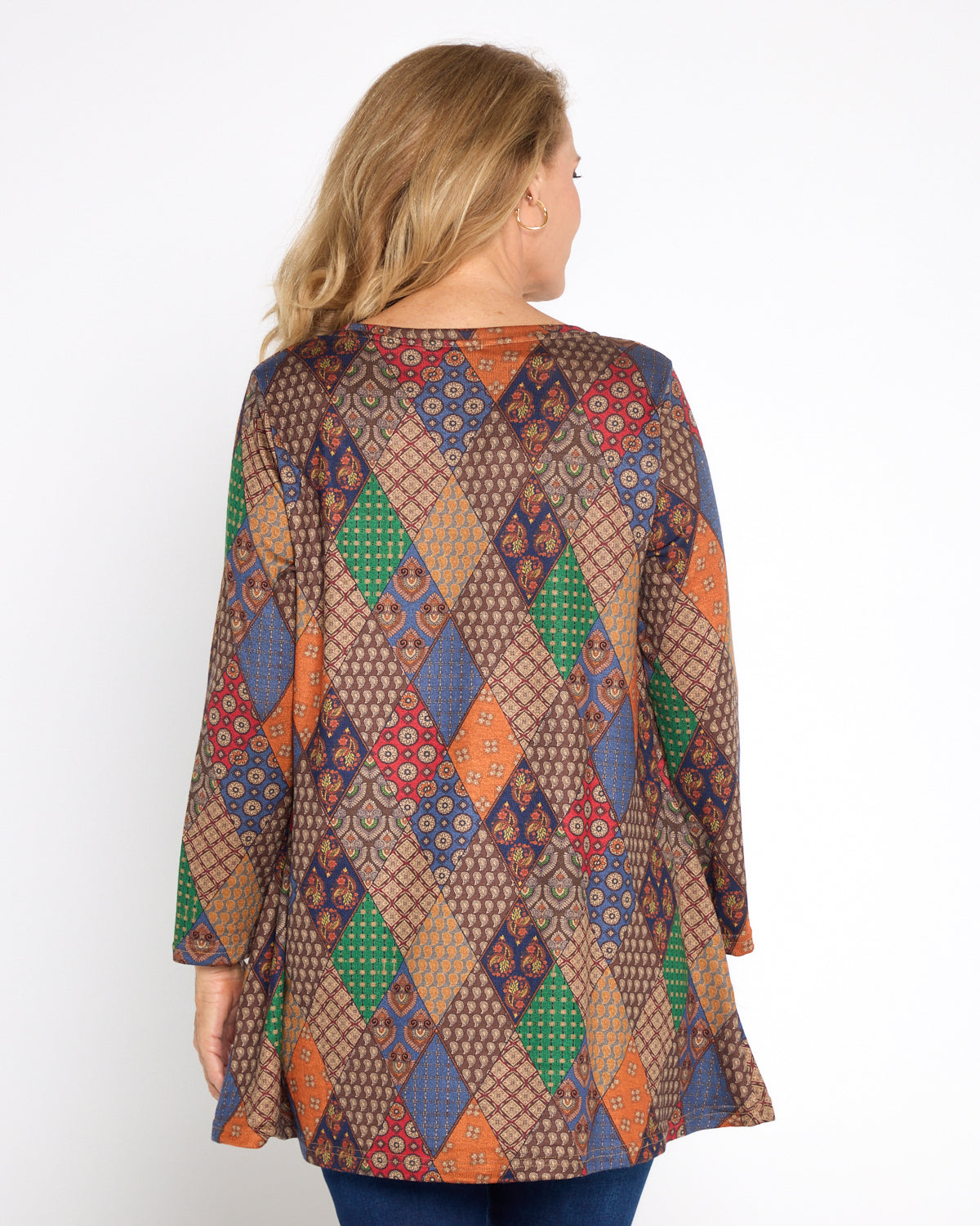 Barb Knit Top - Bohemian Tiles