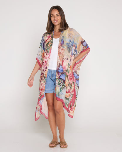 Noosa Summer Cape – Vintage Floral