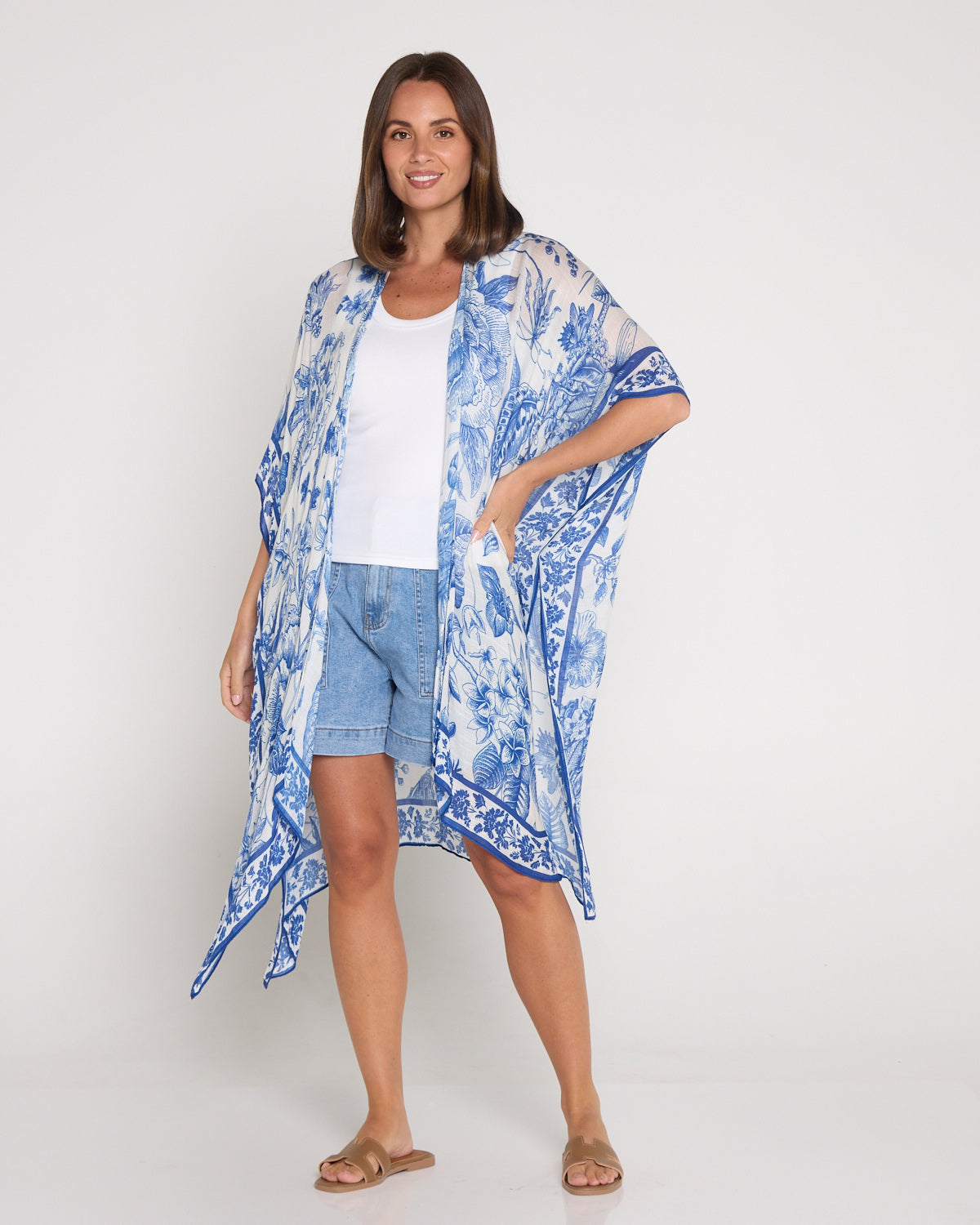 Noosa Summer Cape – Blue Tile