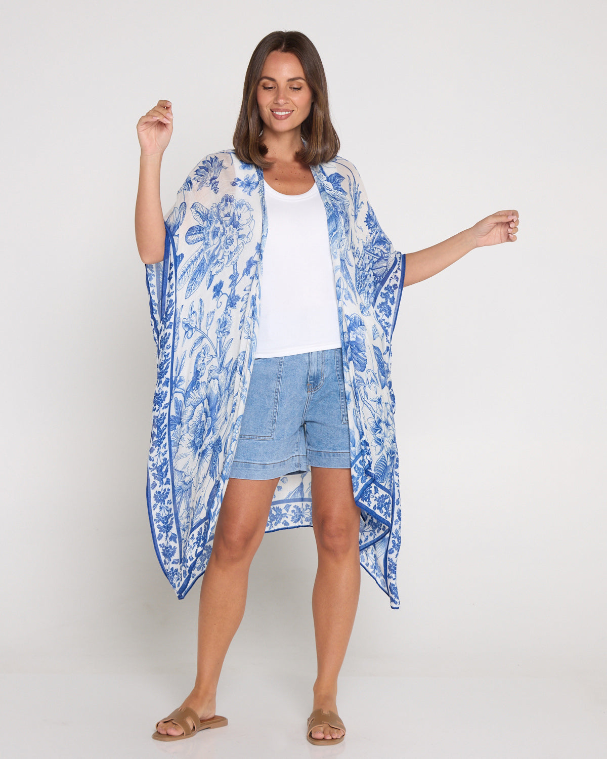 Noosa Summer Cape – Blue Tile