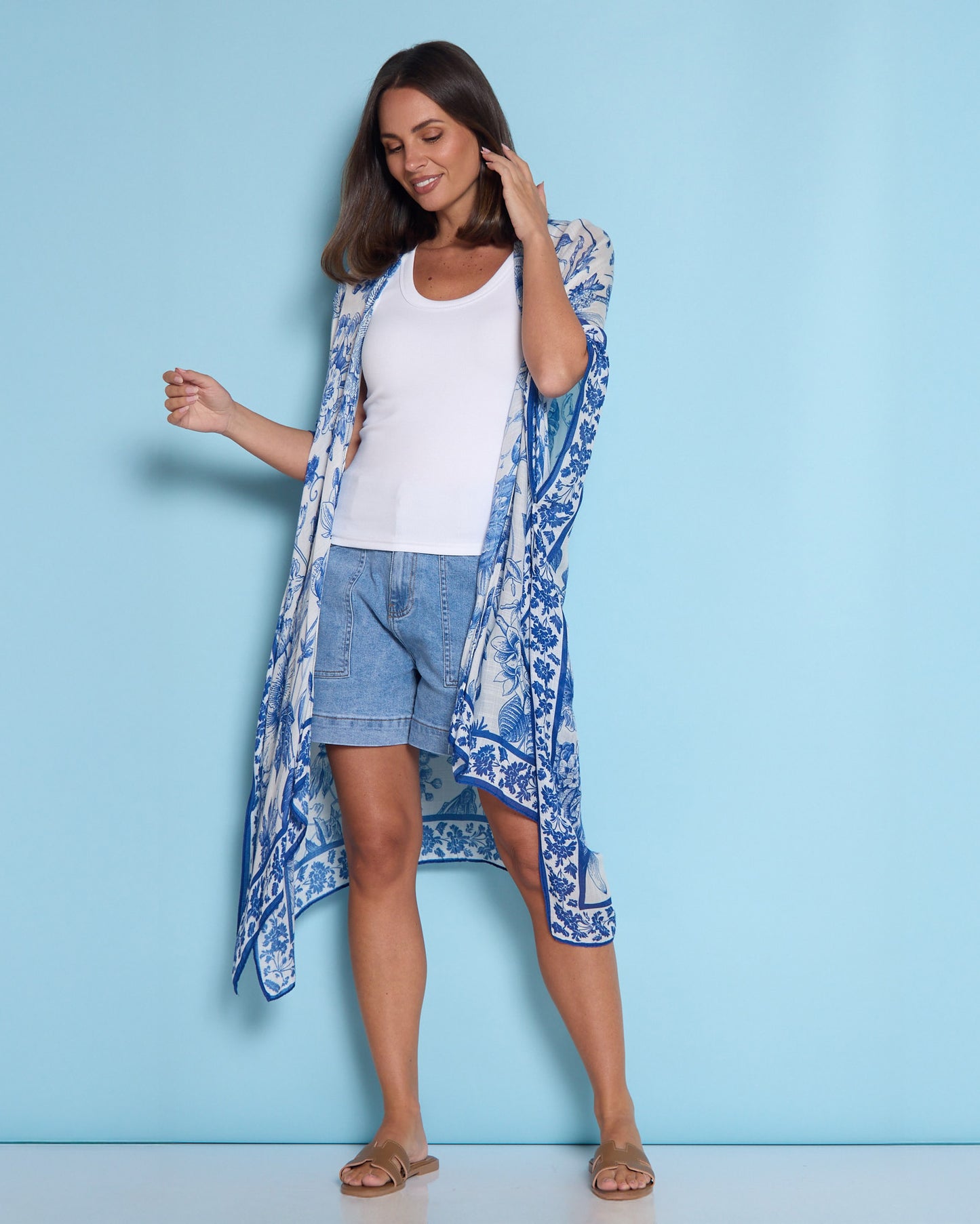 Noosa Summer Cape – Blue Tile