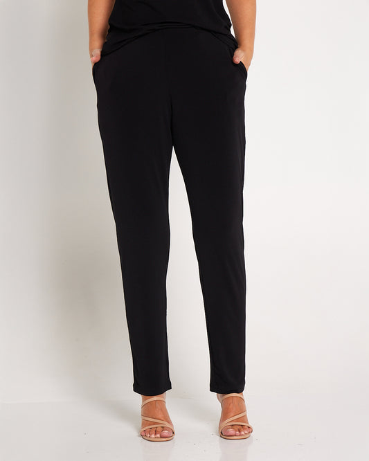 Gianna Pocket Pants - Black