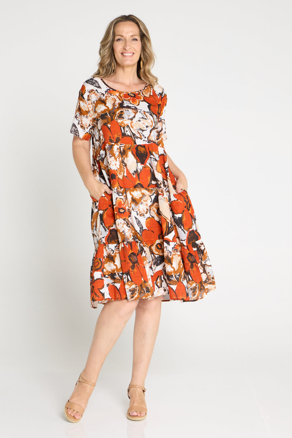 Bellissima Dress - Autumn Floral